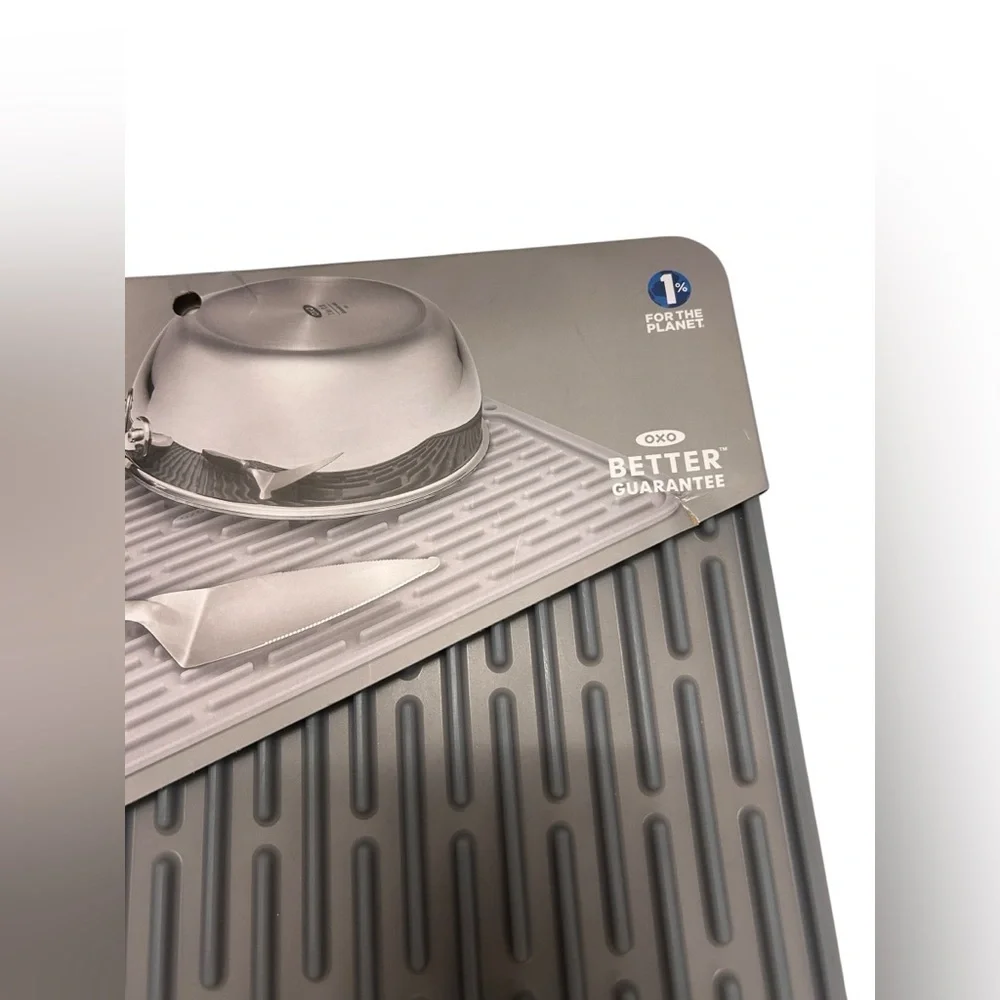 OXO Silicone Drying Mat - Dark Gray